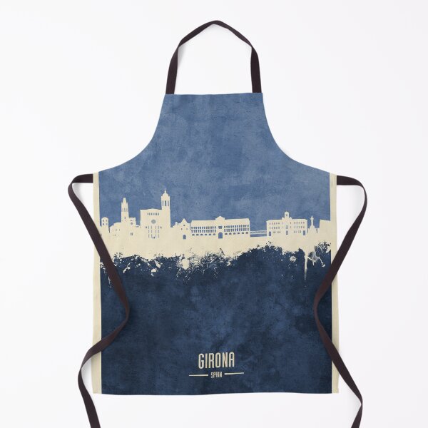Item preview, Girona Spain Skyline designed and sold by ArtPrints.