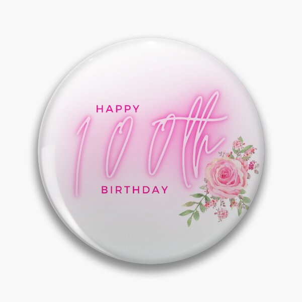 Item preview, Happy 100th Birthday designed and sold by OByD.