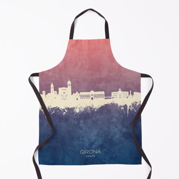 Item preview, Girona Spain Skyline designed and sold by ArtPrints.