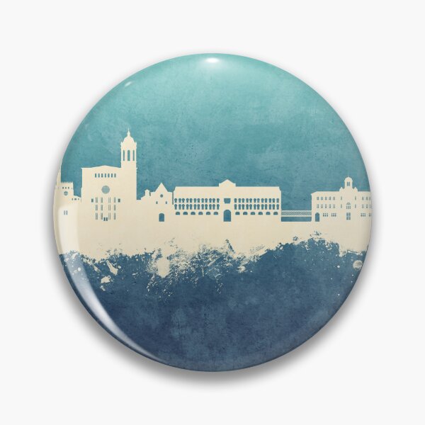 Item preview, Girona Spain Skyline designed and sold by ArtPrints.