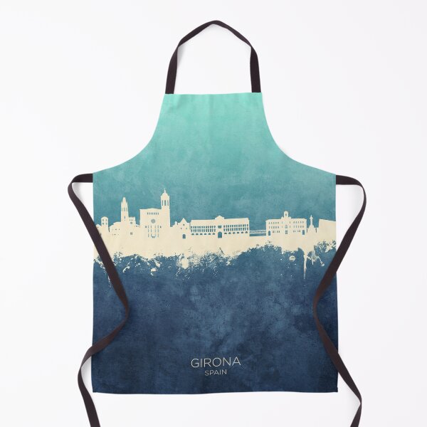 Item preview, Girona Spain Skyline designed and sold by ArtPrints.