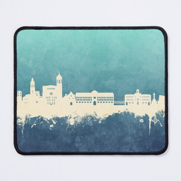 Item preview, Girona Spain Skyline designed and sold by ArtPrints.