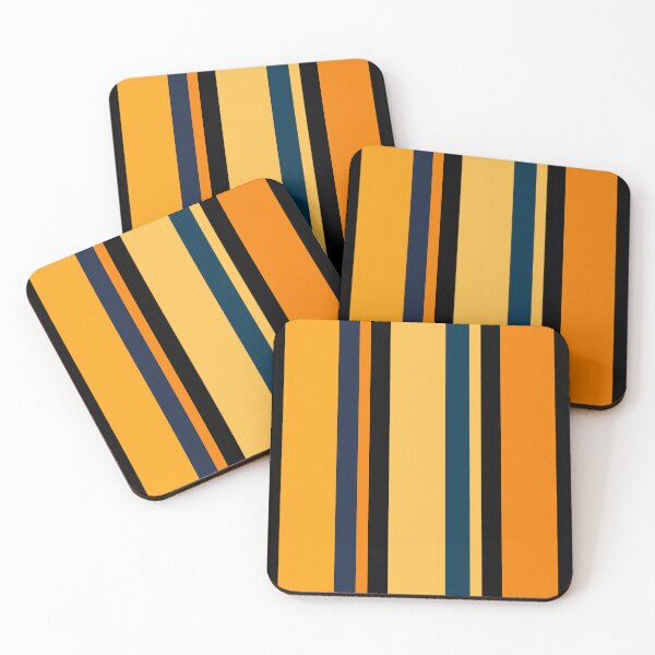 Item preview, retro stripe pattern designed and sold by pauloneill-art.