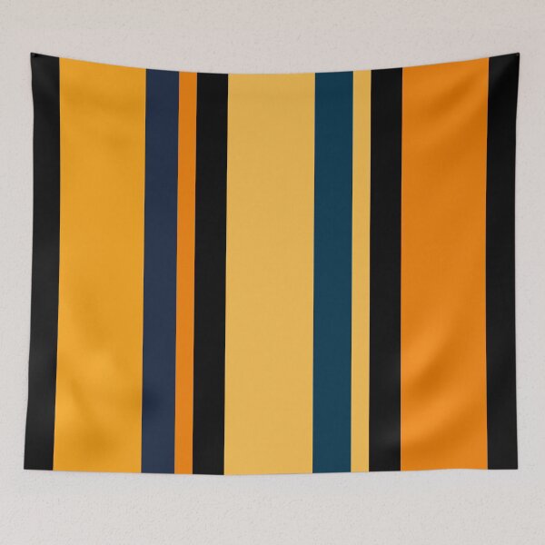 Item preview, retro stripe pattern designed and sold by pauloneill-art.