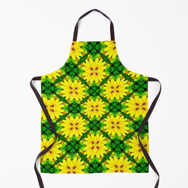 Item preview, Happy Yellow Flower Pattern designed and sold by Patternflower.