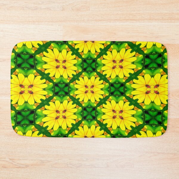Item preview, Happy Yellow Flower Pattern designed and sold by Patternflower.
