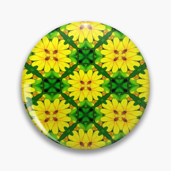Item preview, Happy Yellow Flower Pattern designed and sold by Patternflower.