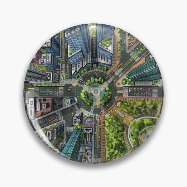 Item preview, Manhattan in One Point Perspective designed and sold by Denis Godyna.