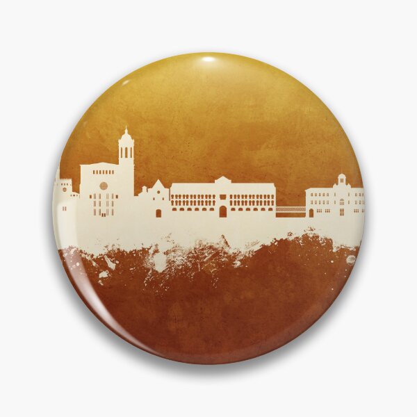 Item preview, Girona Spain Skyline designed and sold by ArtPrints.