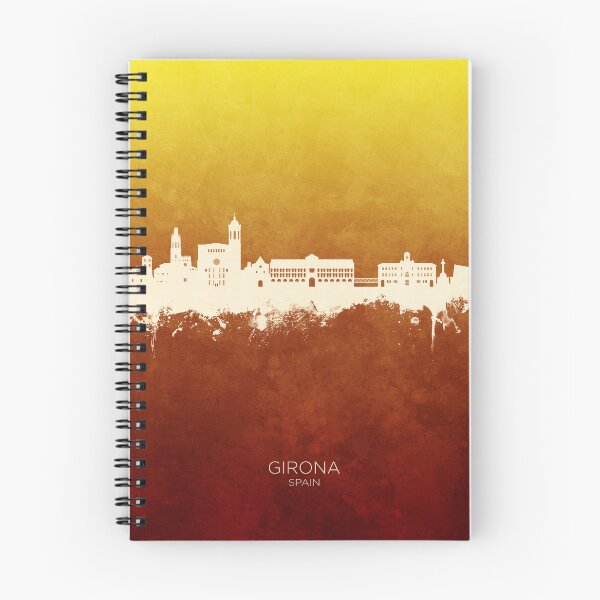 Item preview, Girona Spain Skyline designed and sold by ArtPrints.