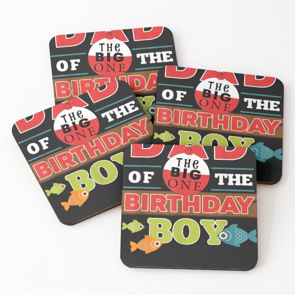 Item preview, Mens Big One Fishing Theme Dad of the Birthday Boy Shirt T-Shirt designed and sold by CeannaFeltyd.