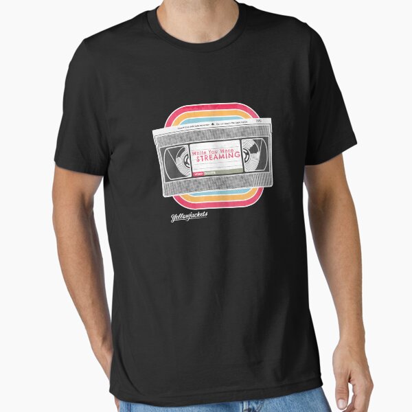 Item preview, While You Were Streaming VHS designed and sold by arcanafoundry.