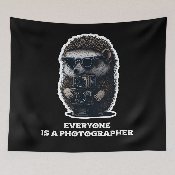 Artikelvorschau, Everyone is a photographer entworfen und verkauft von HappyTrippy.