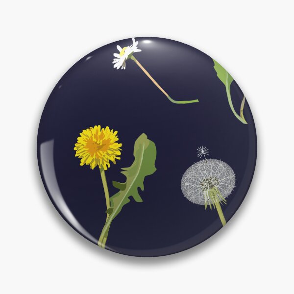 Item preview, Dandelions and daisies design designed and sold by contourcreative.