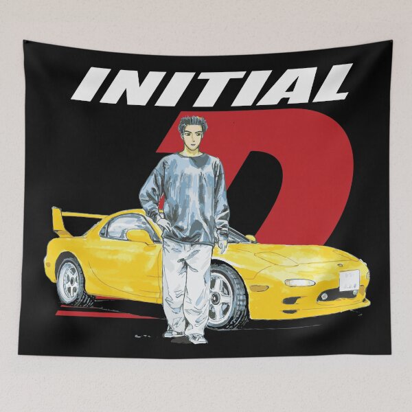 Item preview, Initial D FD RX7 Stage 1 Drifting - Keisuke Takahashi's RedSuns designed and sold by cowtownCOWBOY.