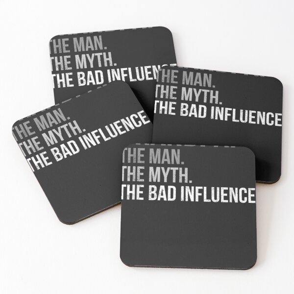 Item preview, Mens Grandpa The Man The Myth The Bad Influence Fathers Day Top T-Shirt designed and sold by NellieBolesd.