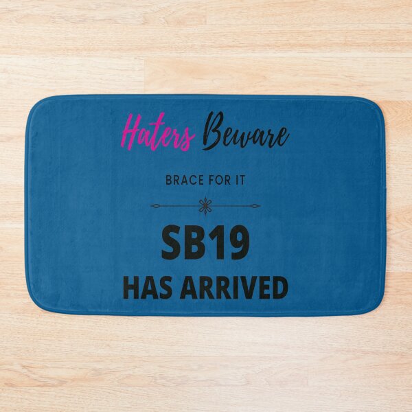 Item preview, SB19 Merch PPOP  Filipino Boy Band Haters Beware T shirt 1 Fitted Scoop designed and sold by grecomitchell.