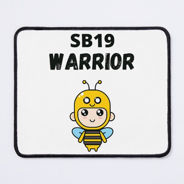 Item preview, SB19 Merch PPOP  Filipino Boy Bands Bumble Bee Warrior T Shirt 3 Fitted V-Neck designed and sold by grecomitchell.