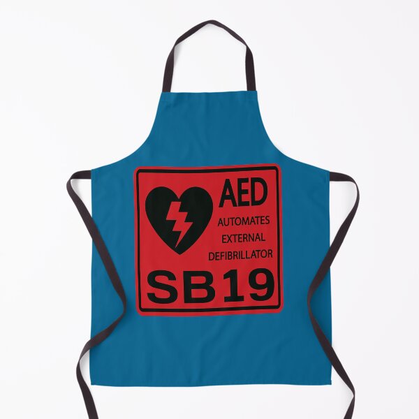 Item preview, SB19 Merch PPOP Filipino Boy Bands AED Defilbrilator Red Black designed and sold by grecomitchell.