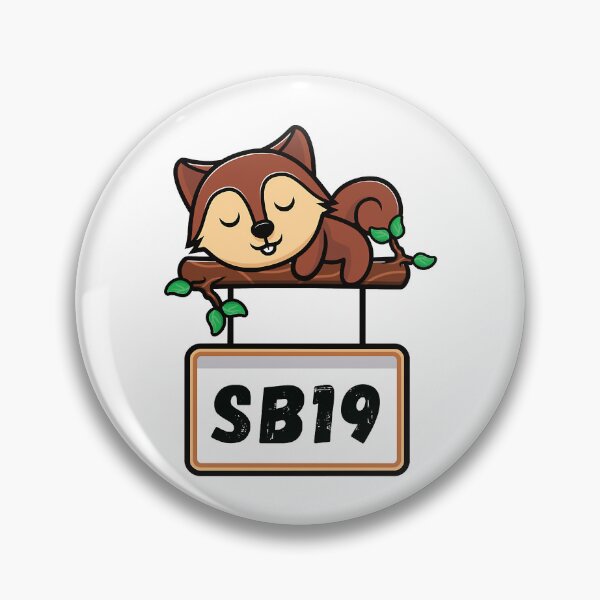 Item preview, SB19 Merch PPOP Filipino Boy Bands Squirrel T Fitted V-Neck designed and sold by grecomitchell.