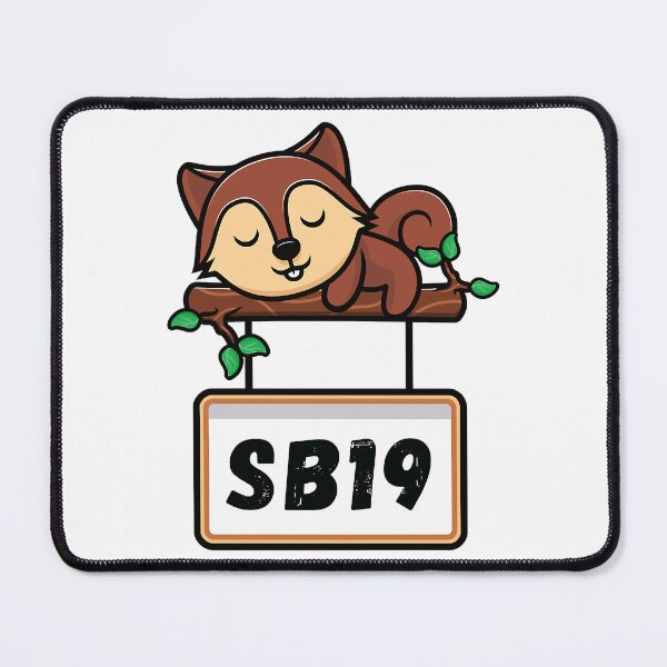 Item preview, SB19 Merch PPOP Filipino Boy Bands Squirrel T Fitted V-Neck designed and sold by grecomitchell.