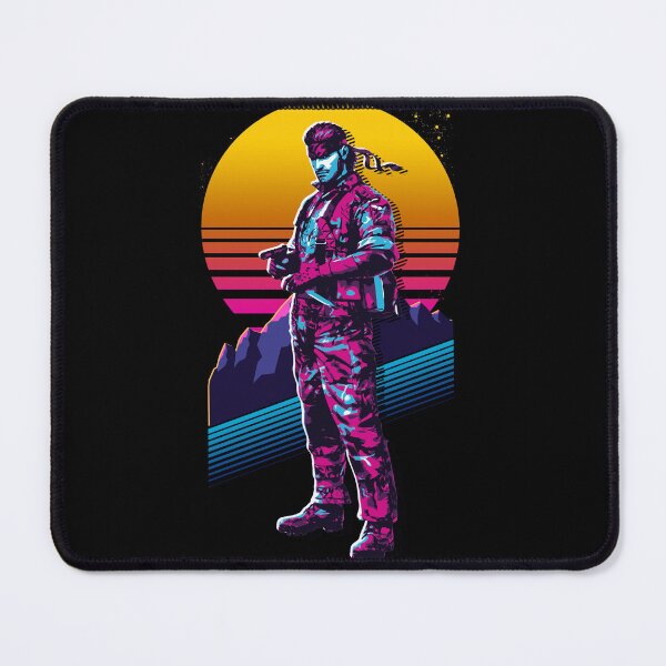 Item preview, MGS - Snake *80s retro* designed and sold by MyRetroArt.