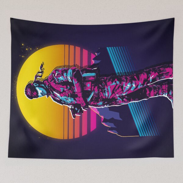 Item preview, MGS - Snake *80s retro* designed and sold by MyRetroArt.