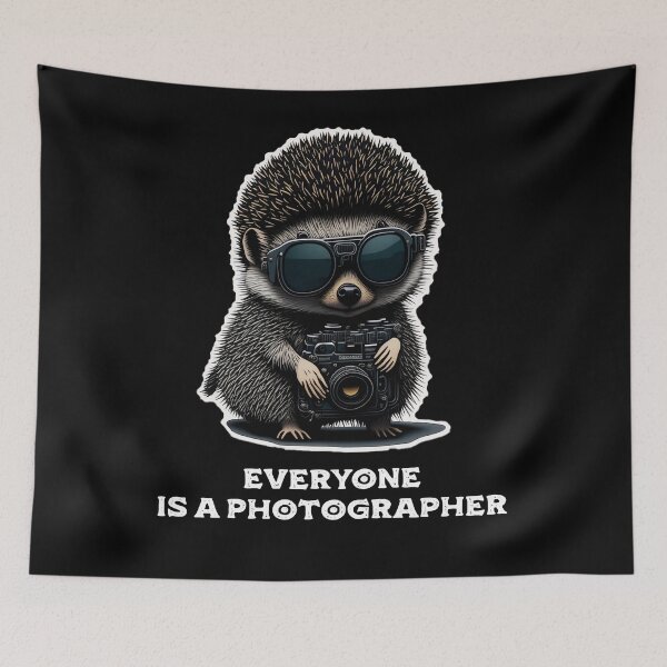 Artikelvorschau, Everyone is a photographer entworfen und verkauft von HappyTrippy.