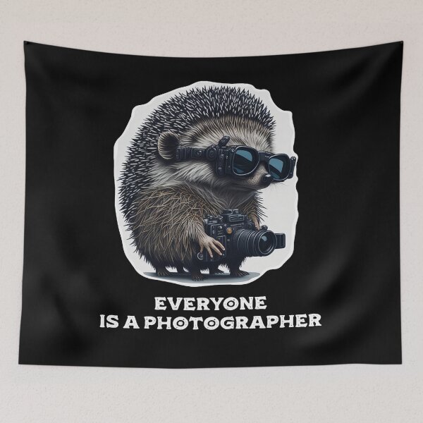 Artikelvorschau, Everyone is a photographer entworfen und verkauft von HappyTrippy.