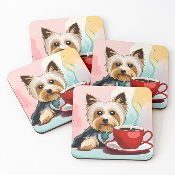 Item preview, All I Need Is Coffee And My Yorkie #8 designed and sold by thecatcouch.