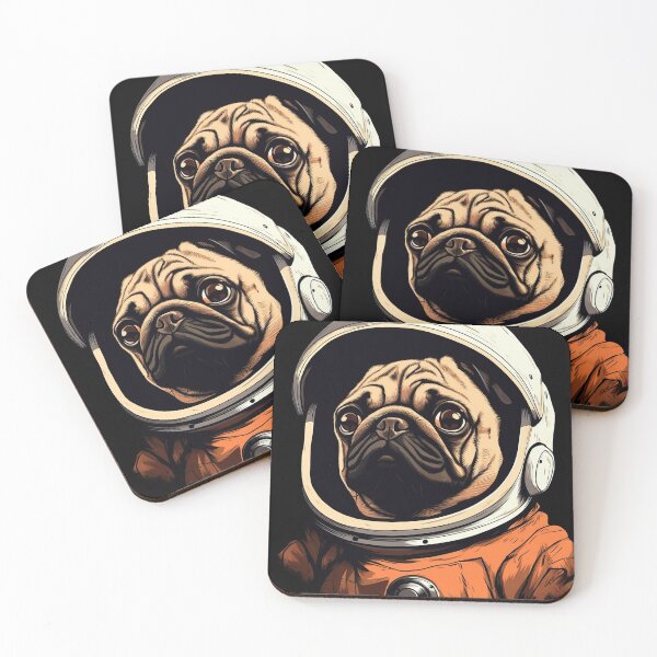 Item preview, Astro Pug Lady Comet III designed and sold by Pixelboys.