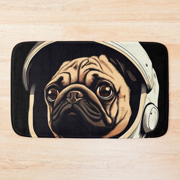 Item preview, Astro Pug Lady Comet III designed and sold by Pixelboys.