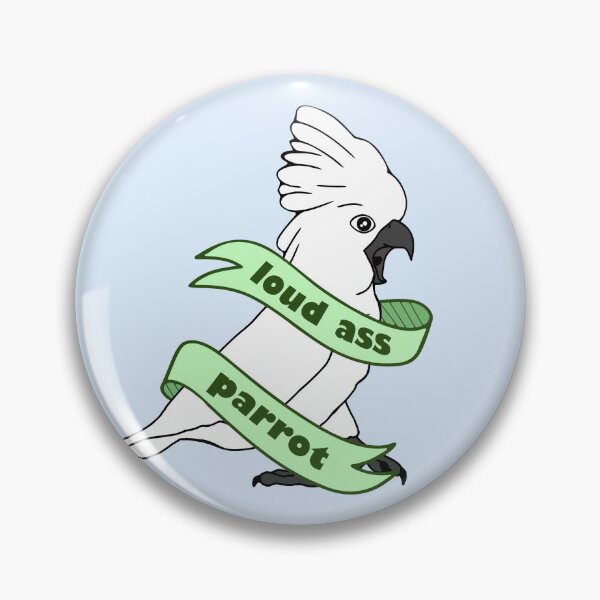 Item preview, Loud ass Parrot Umbrella cockatoo designed and sold by FandomizedRose.