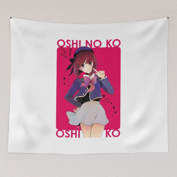 Item preview, red cute girl oshi no ko designed and sold by pestapora.