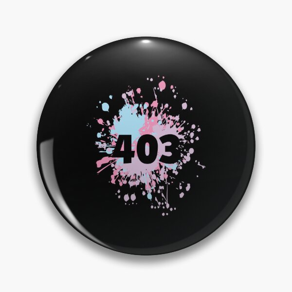 Item preview, Status Mood Restful 403 Forbidden Color Splash designed and sold by onicon.