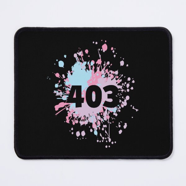 Item preview, Status Mood Restful 403 Forbidden Color Splash designed and sold by onicon.
