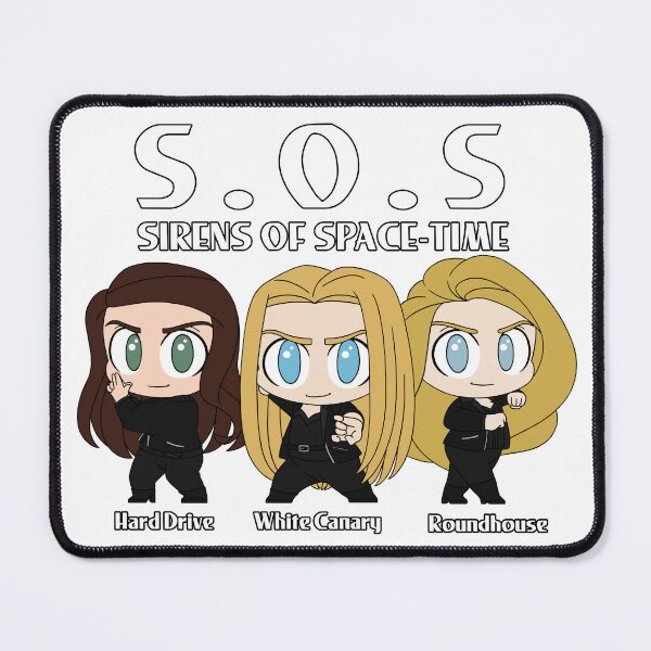 Item preview, Sirens of Space-Time - Legends of Tomorrow designed and sold by RotemChan.