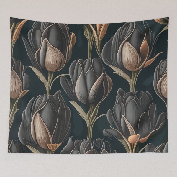 Item preview, Black Tulips designed and sold by DenAlex.