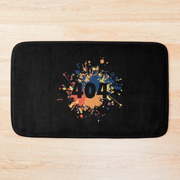 Item preview, Status Mood Restful 404 Not Found Color Splash designed and sold by onicon.