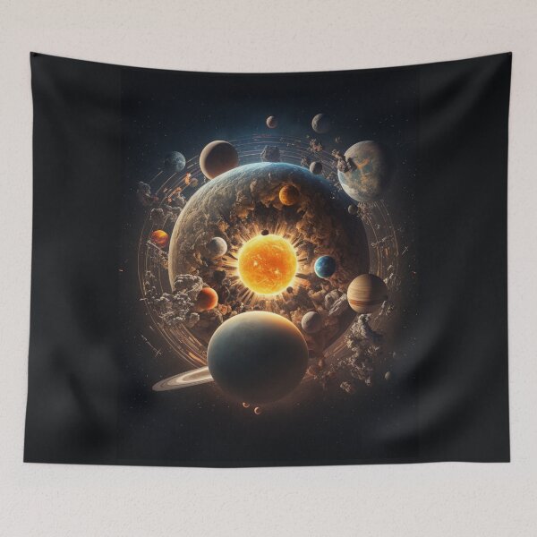 Item preview, Print Art. Cosmic Cataclysm. designed and sold by GiveMeMood.
