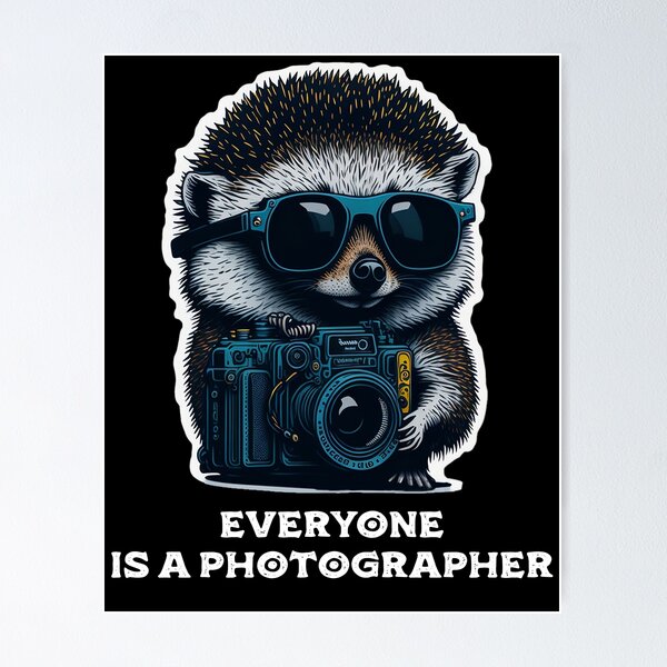 Artikelvorschau, Everyone is a photographer entworfen und verkauft von HappyTrippy.
