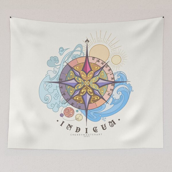 Item preview, Indicum Windrose designed and sold by CherryMasterArt.