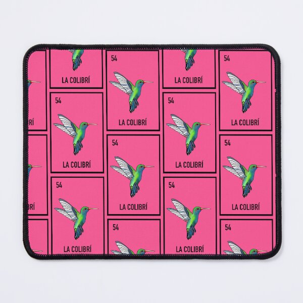 Item preview, 54 La colibri, the hummingbird, loteria card  designed and sold by DarbyHunterArt.
