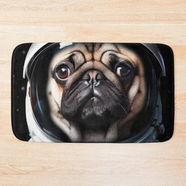 Artikelvorschau, Apollo 13 - Astronauten Mops Dame Lilly entworfen und verkauft von Pixelboys.
