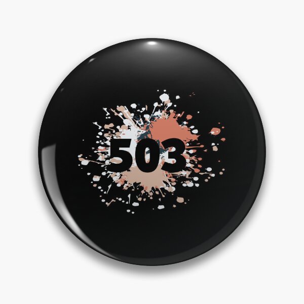 Item preview, Status Mood Restful 503 Service Unavailable Color Splash designed and sold by onicon.