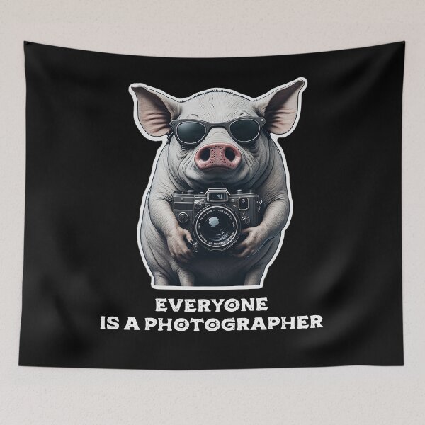 Artikelvorschau, Everyone is a photographer entworfen und verkauft von HappyTrippy.