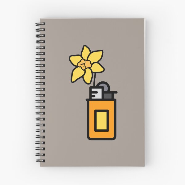 Item preview, yellow Daffodil flower lighter designed and sold by Atlantico54.