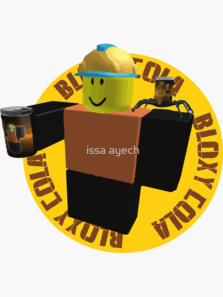 roblox bloxy cola Sticker for Sale by BabyCatArtist