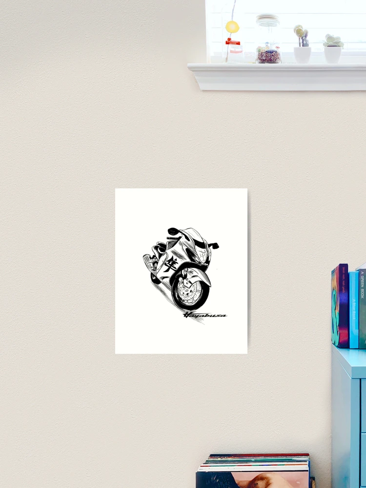 Stickers de jante moto Suzuki Hayabusa - Boutique Kit Déco Moto