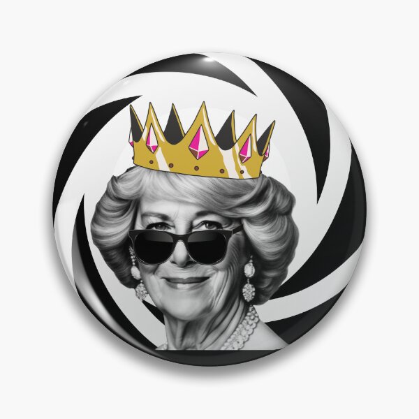 Item preview, Queen Camilla Funny Coronation King Charles III  designed and sold by RoyalRepublics.